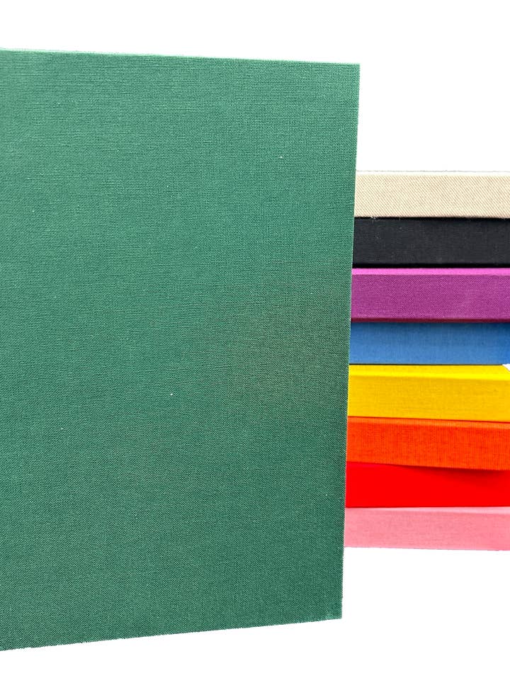 Grünes handgefertigtes Hardcover-Journal für den Großhandel von Igloo Letterpress