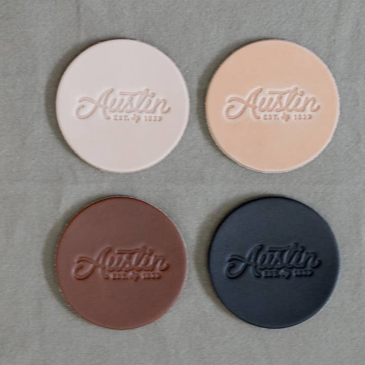 Leather Coaster | Austin Rope for wholesale by Manready Mercantile