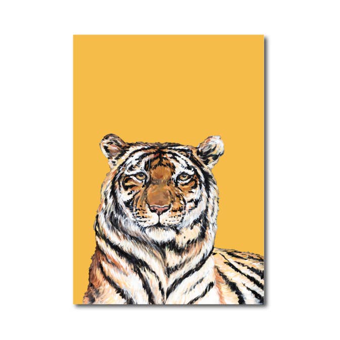 Gold Tiger Card for wholesale by Mads Studio & Co.