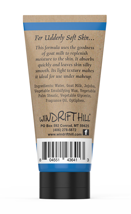 Windrift Hill Goat Milk Skincare - Wholesale Hand & Body Lotion - Rain Goat Milk Lotion - Tube | 6pack7