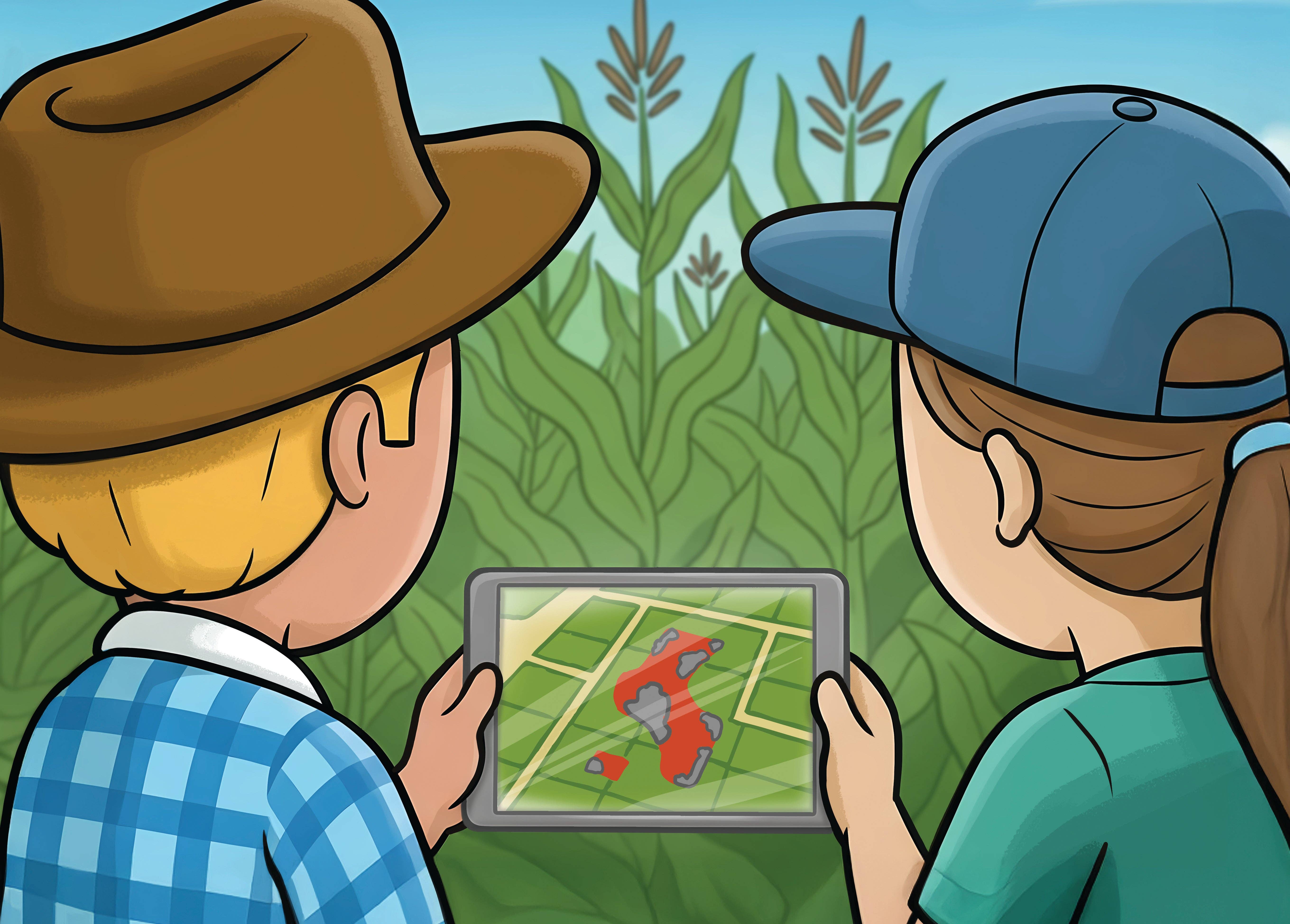 George the Farmer - Wholesale Pre-school book (3–5) - George the Farmer Kangaroo Cornfield4