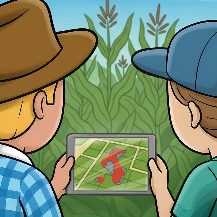 George the Farmer - Wholesale Pre-school book (3–5) - George the Farmer Kangaroo Cornfield4