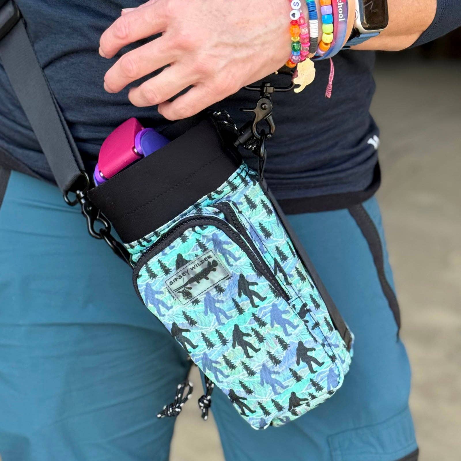 Sipsey Wilder - Wholesale Bottle Rack/Holder - Sasquatch Mountain Water Bottle Carrier6