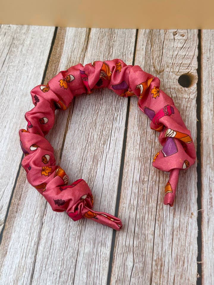 I'm an Autumn EXCLUSIVE Scrunchie Headband | Handmade Hair Accessories UK for wholesale by ThatsSewLauraUk