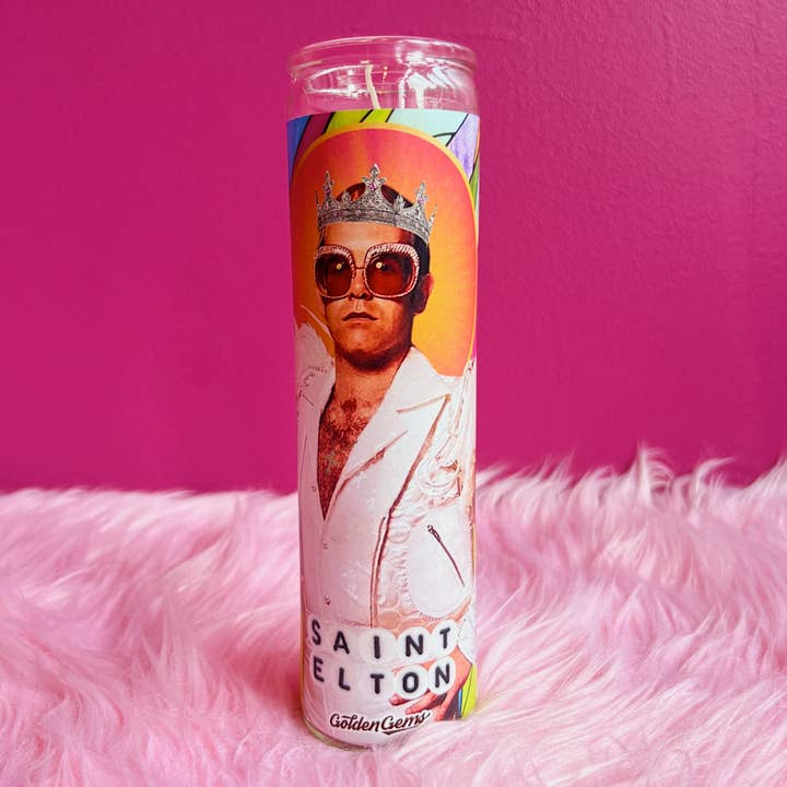 Saint Elton Prayer Candle for wholesale by Golden Gems