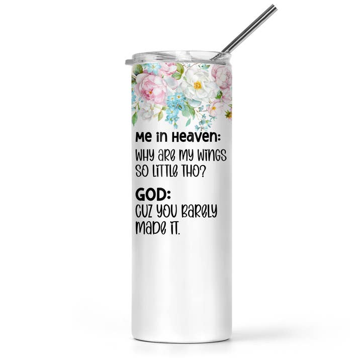 Me In Heaven Tumbler for wholesale by The Pretty Things