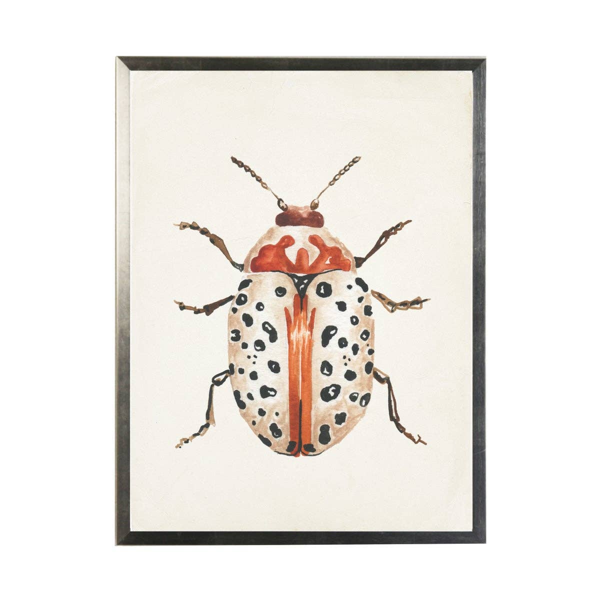 Antique Curiosities Inc – wholesale Konsttryck – Akvarell Orange Och Beige Bug0