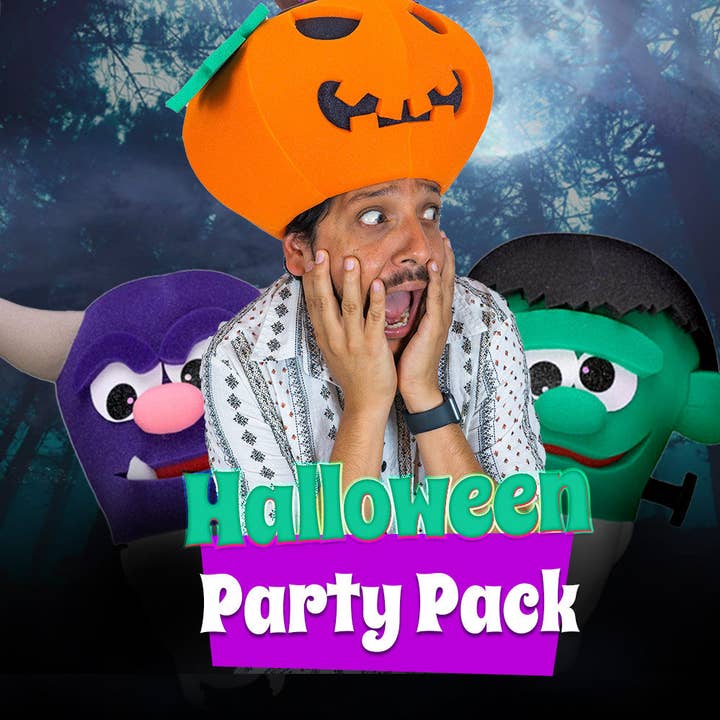 Halloween Party Pack (20 Hats & 20 Headbands) for wholesale by Foam Party Hats