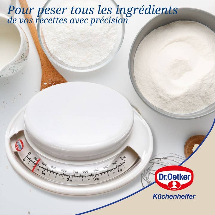 Dr. Oetker - Wholesale Kitchen Tool/Gadget - Kitchen scale without battery 2 kg Dr. Oetker Baker Edition3