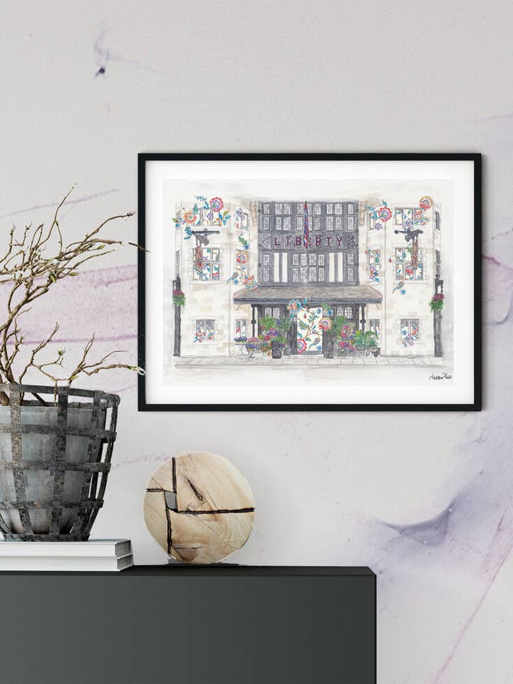 Liberty London i Full Bloom för wholesale av Heather Victoria Design