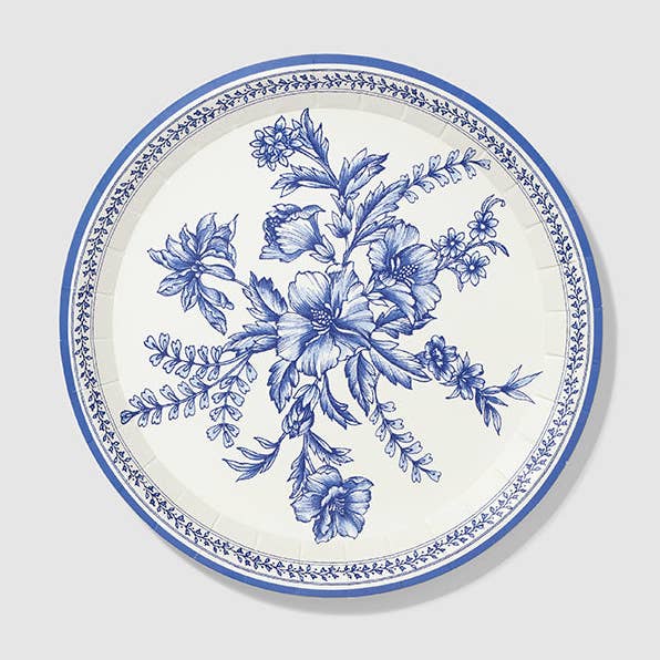 Coterie Party Supplies - Wholesale Disposable Plate - French Toile Small Plates (10 per pack)0