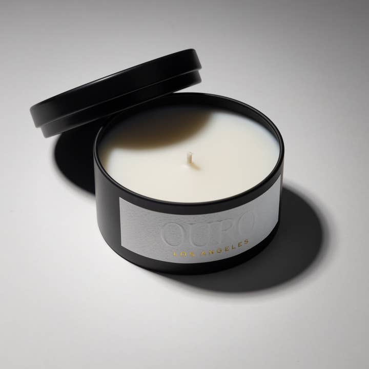 OURO Los Angeles - Wholesale Travel Candles - Innerbloom 5 oz Tin Candle - Orange + Jasmine + Bergamot