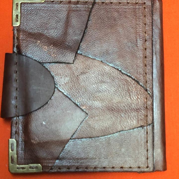 ML Marcaleather - Wholesale Journal/Diary - 3D Heart Writing Journal Real Leather Mini Vintage Retro