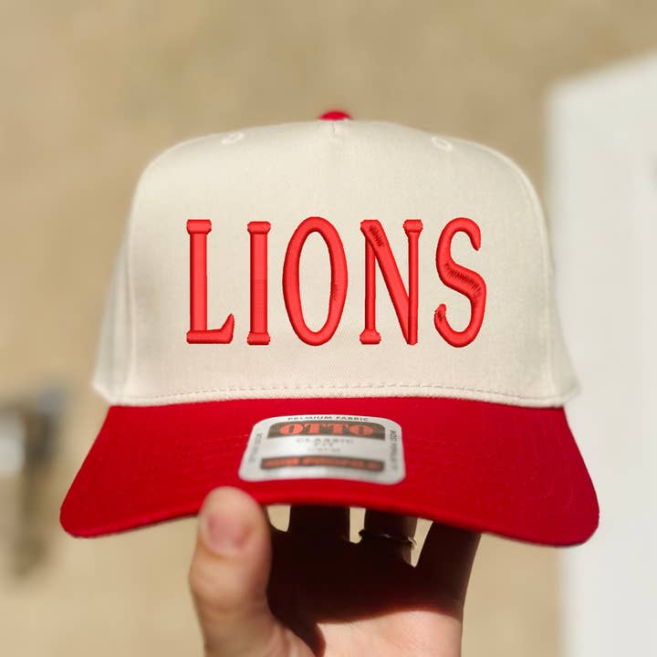 LIONS Broderet Hat for engroshandel hos Southern N Savvy