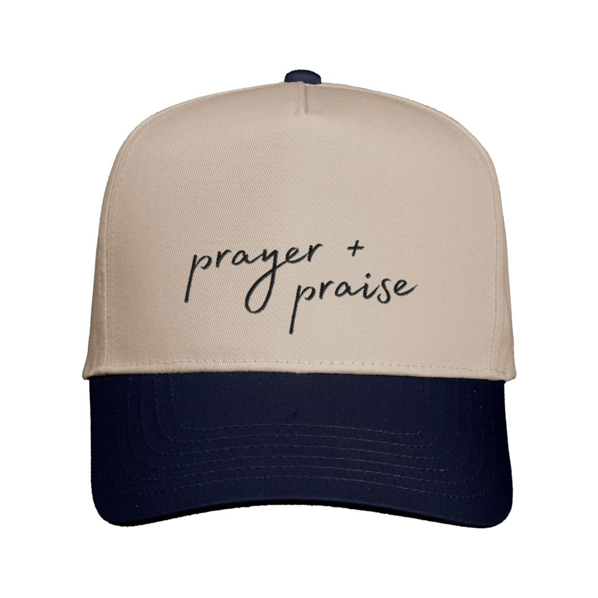 Scripted Pearl - Wholesale Trucker Hat - Women's - Prayer & Praise Embroidered Christian Trucker Hat3