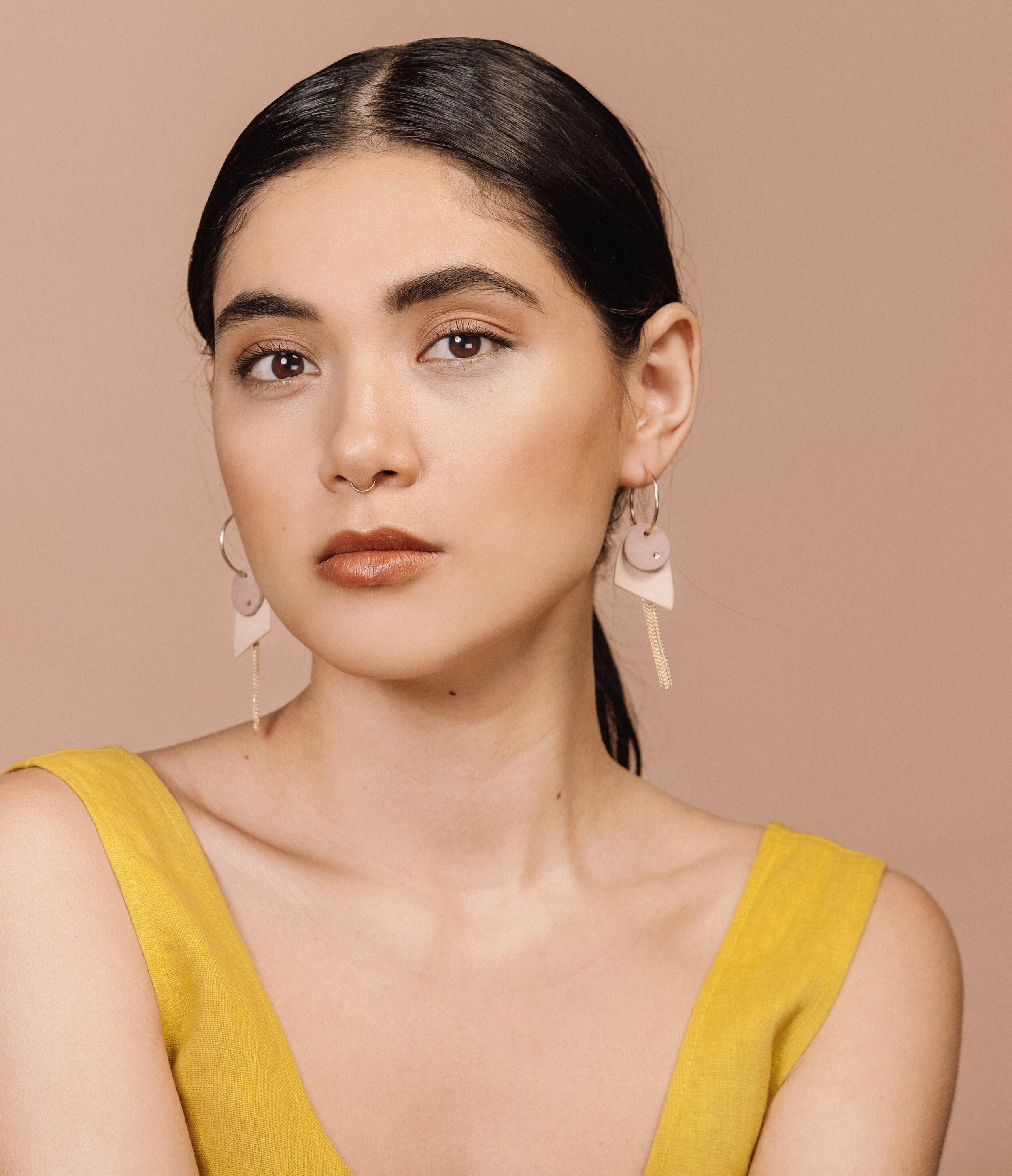 Barrow PDX - Wholesale Dangle Earrings - Capsule Collection - Milena Earrings - Colorful Porcelain6