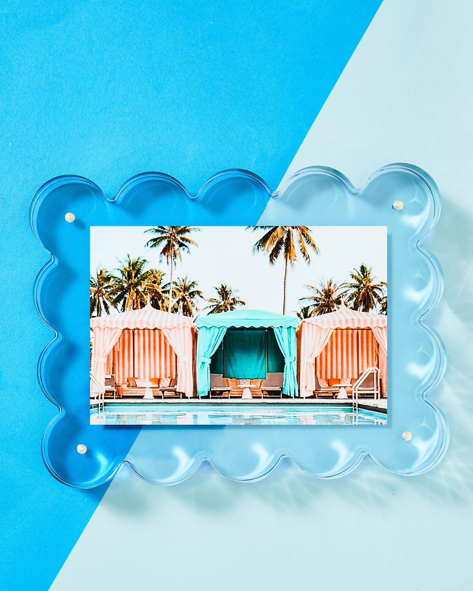 Tart By Taylor - Wholesale Picture Frame - Neon Blue Acrylic Picture Frame4