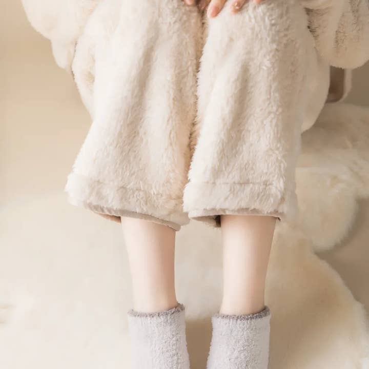 🧦❄️ Short Fuzzy Non-Slip House Socks 🏡✨ and other Purchase Wholesale slipper socks. Free Returns & Net 60 Terms on Faire trending on Faire.