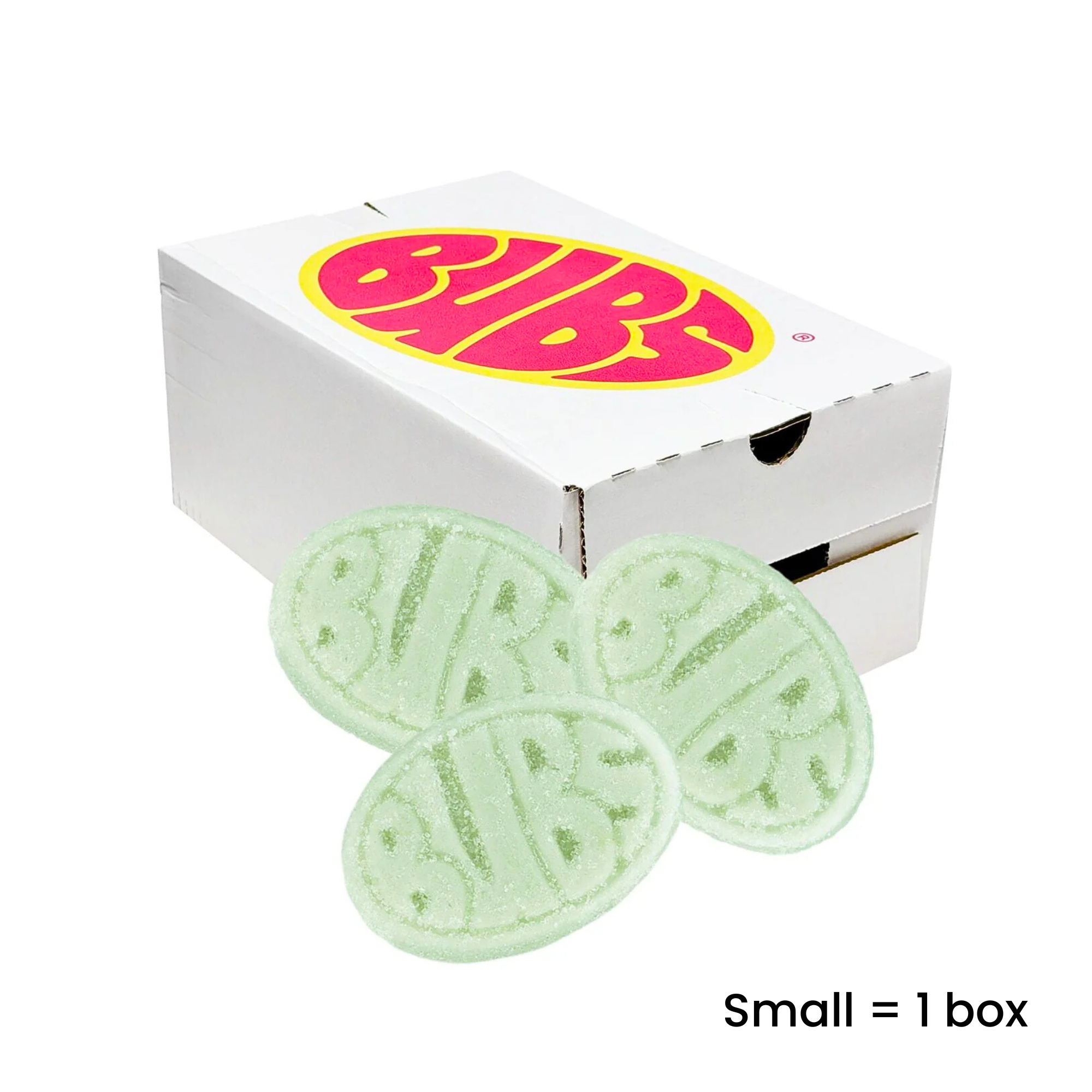 Nordicbangers - Swedish Candy Supply - Wholesale Gummy - Bubs Swedish Candy Cool Pear Mini 2.6kg - Mix your Candy0