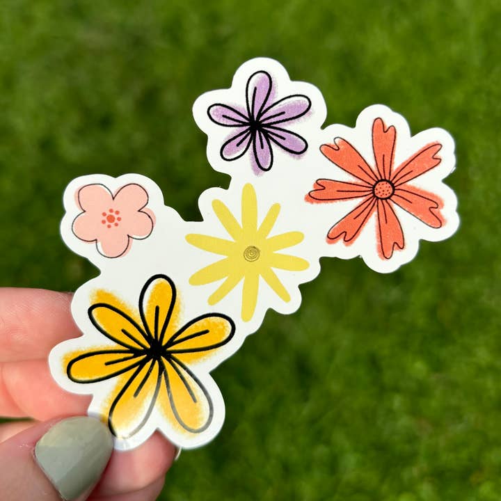 Adesivo Riempitivo Fiore Astratto | Adesivo per Auto per la vendita all'ingrosso da parte di MVM Graphics