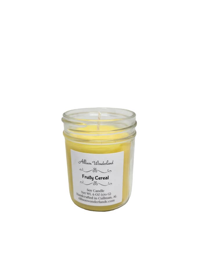 Fruity Cereal Candle for wholesale by Allison Wonderland