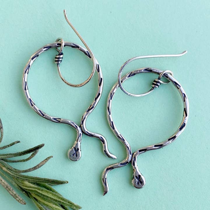 Argolas serpentinas por atacado de Blue and Blue