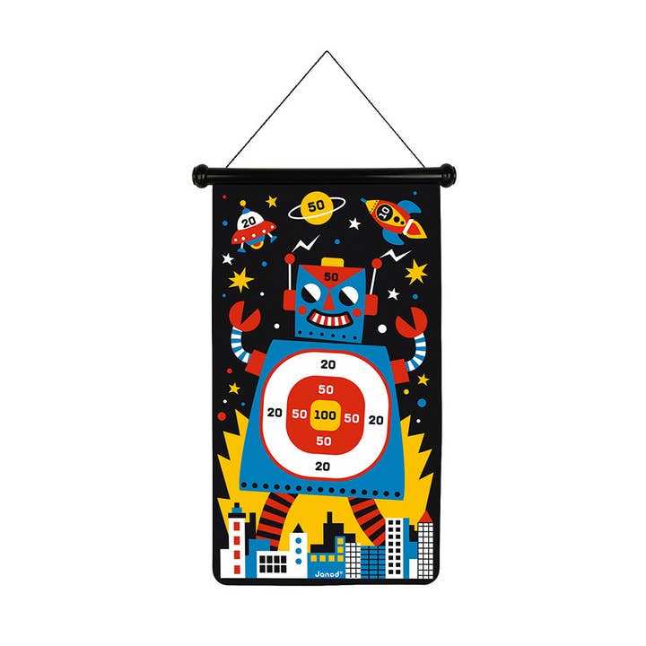 Magnetic Dart Game - Robots for wholesale by Juratoys