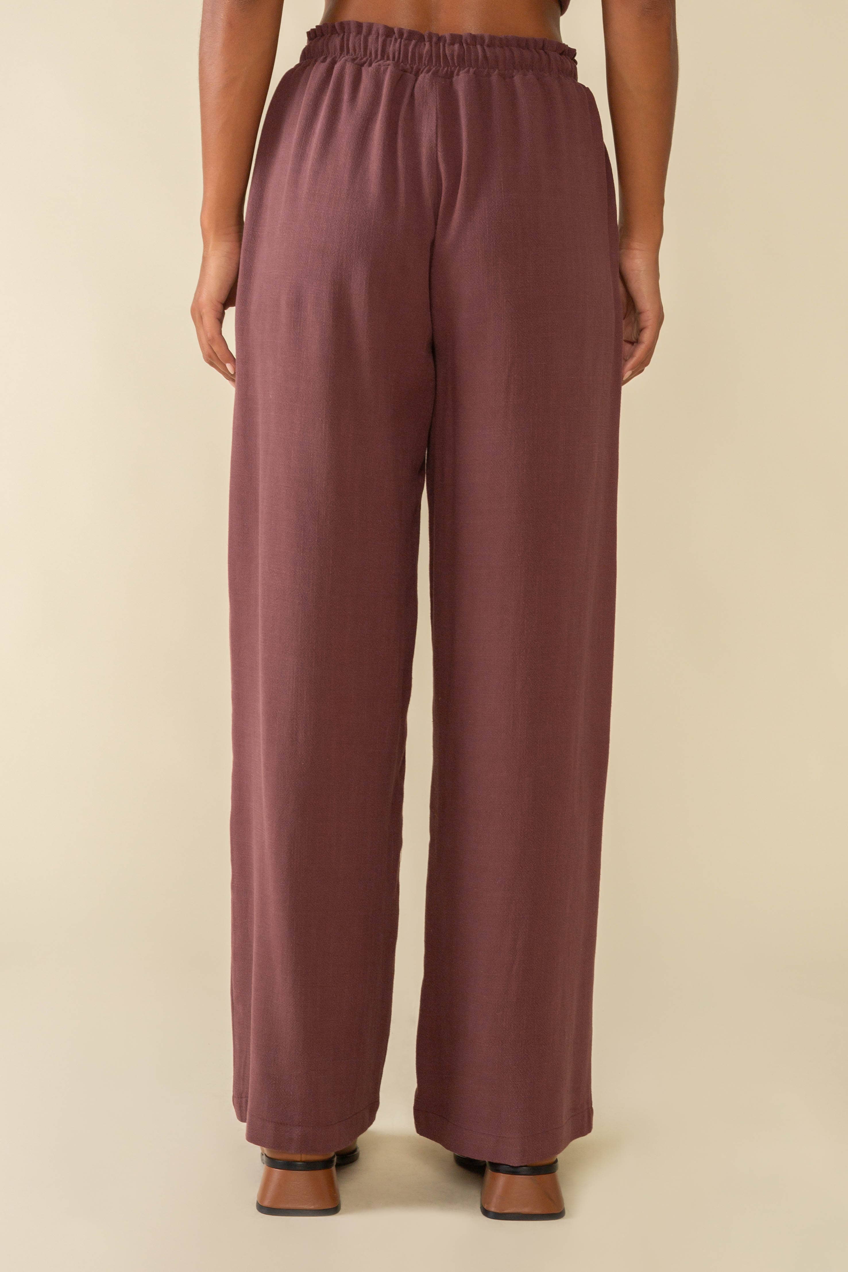 NLT - Wholesale Pants - Women's - Cove Linen Pant | Wide Leg Full Length28