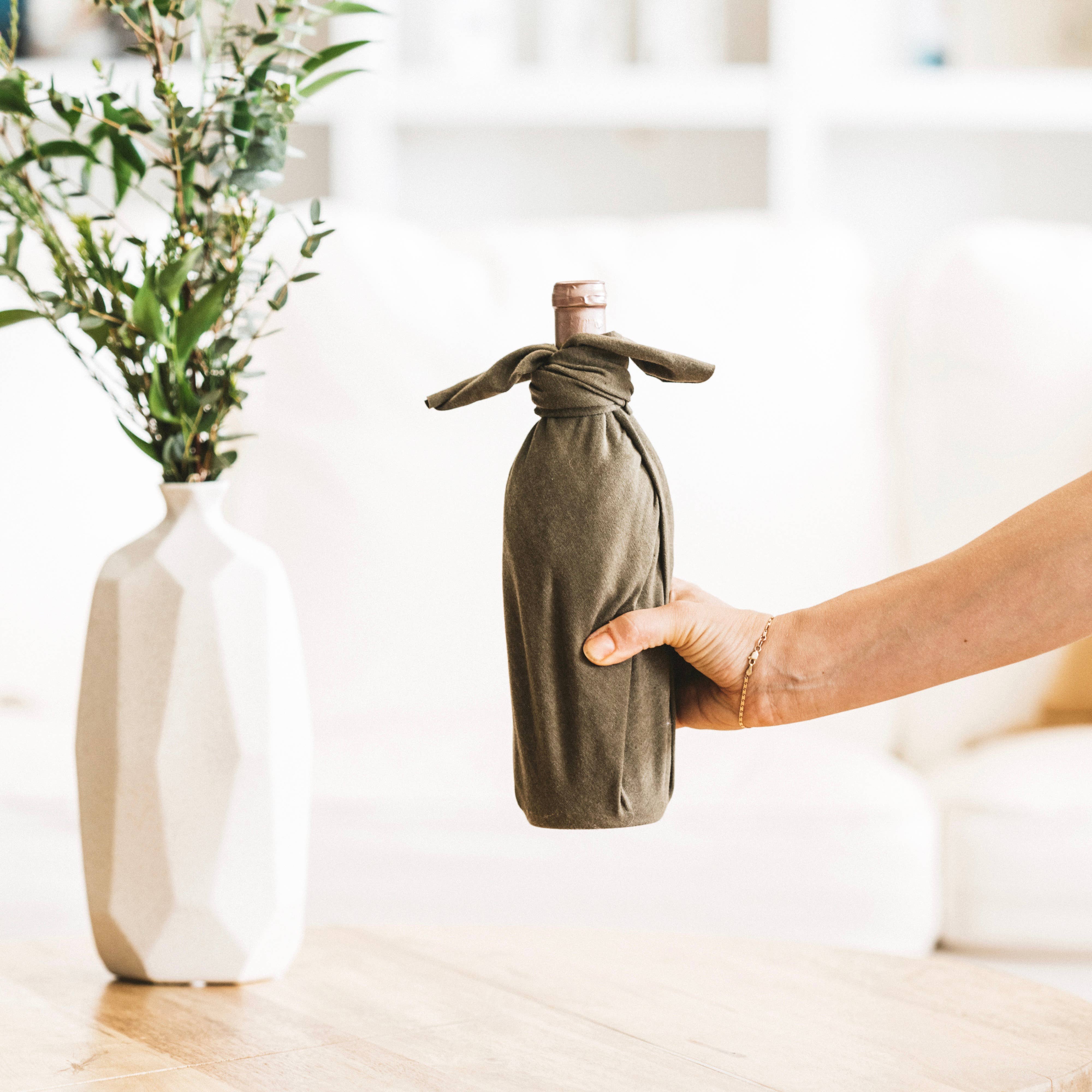 OLSEN+OLSEN - Venta al por mayor Sobre de papel de regalo - Furoshiki orgánico - Papel de regalo de tela7