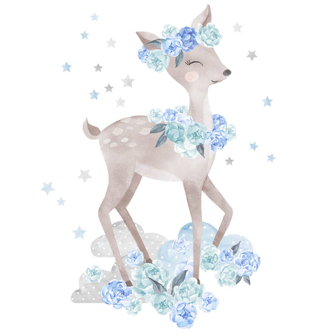 Pastelowe Love - wall sticker & wallpaper co. – wholesale Wall decal/stickers – Wall Sticker | Roe Blue3