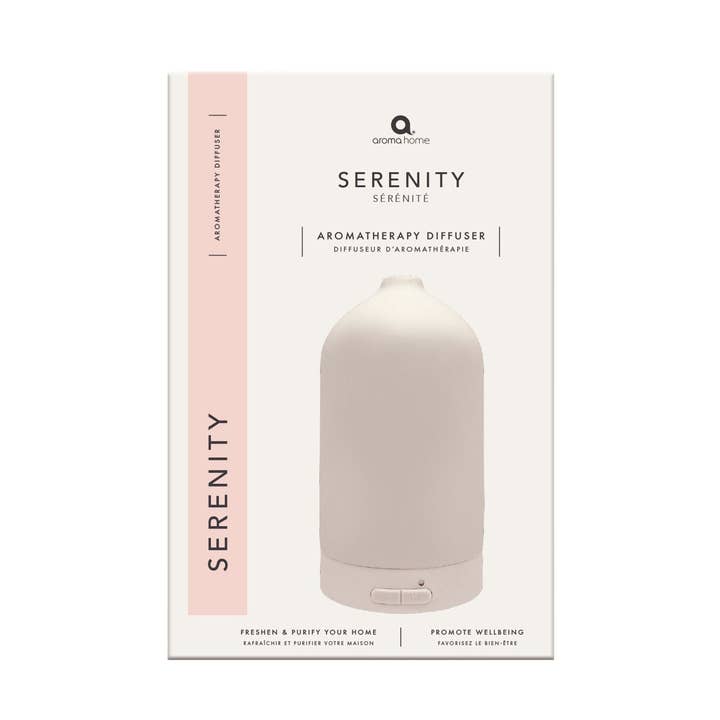 Serenity Aromatherapy Diffuser - Cream for wholesale by Aroma Home