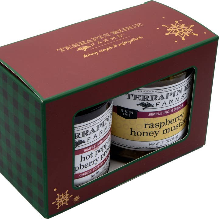 Terrapin Ridge Farms - Wholesale Preserves - Charcuterie Lover Giftset with Hot Pepper Raspberry Preserve