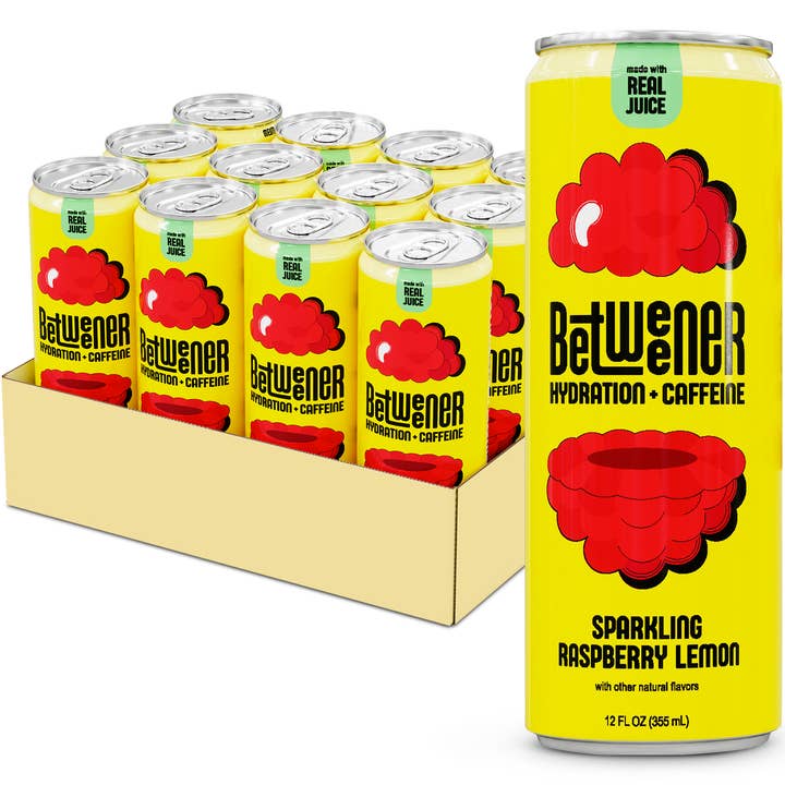 Betweener Hydration + Caffeine - Wholesale Sparkling Water - Betweener Hydration + Caffeine