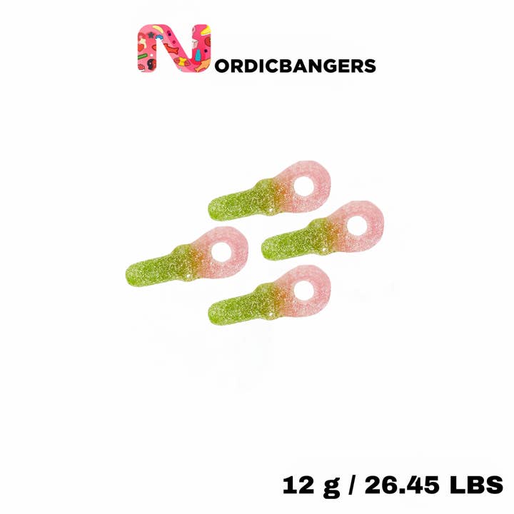 Nordicbangers - Swedish Candy - Wholesale Gummy - Svenskt Godis - Sura Vattenmelongodisar