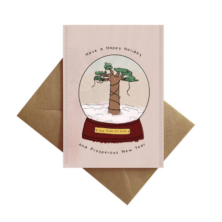 Saludos desde la tarjeta Baobab para venta al por mayor de By Ms James