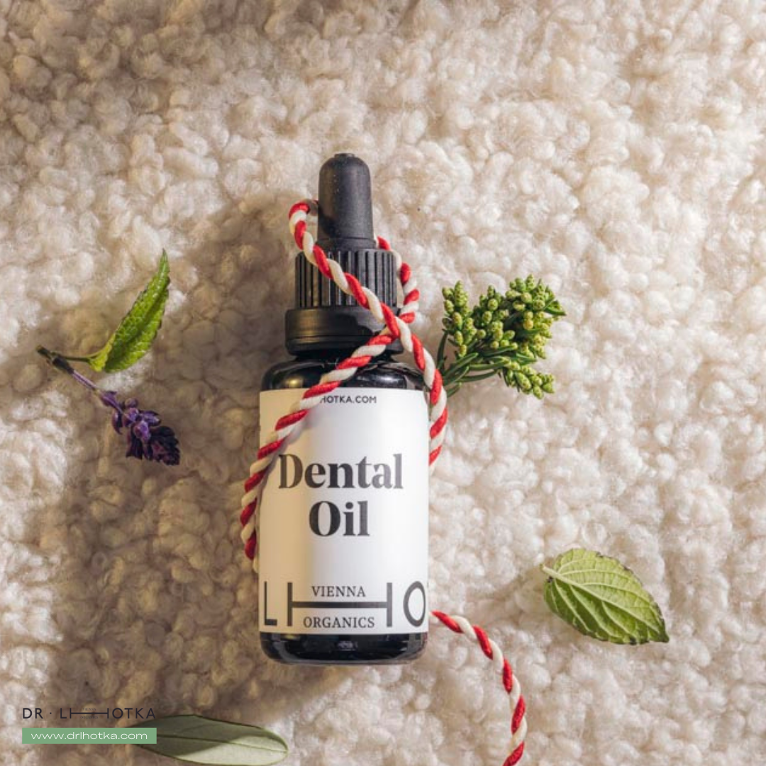 Dr. Lhotka Vienna Organics - Venta al por mayor Enjuagues bucales - Aceite dental orgánico, vegano, sin parabenos ni microplásticos6