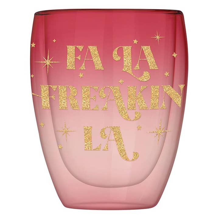 Slant Collections by Creative Brands - Wholesale Wine Glass - Double-Wall Stemless Glass - Freakin La
