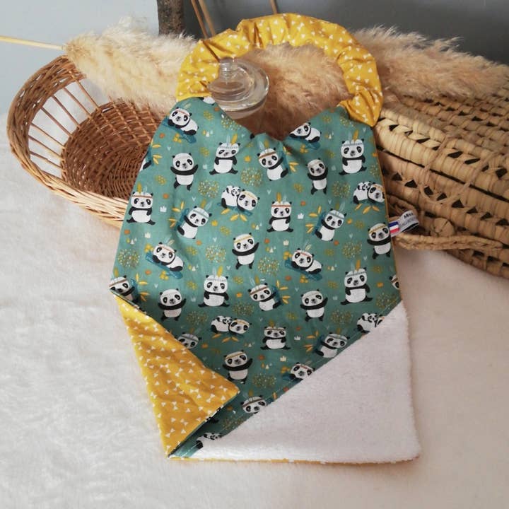 Elastisches Handtuch Panda für den Großhandel von Miss et Cie