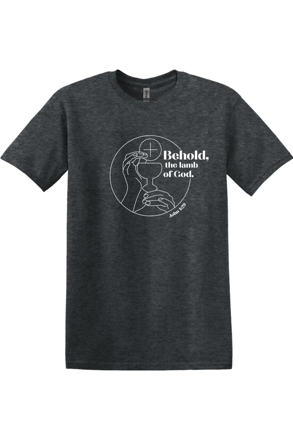 Sock Religious - Vente T-shirt sérigraphié – unisexe - Voici l'Agneau de Dieu - Jean 1:29 T-shirt adulte7