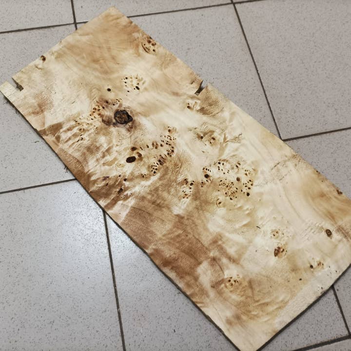Poplar Burl Wood Block for Guitar Body T-97 for wholesale by Prut63683