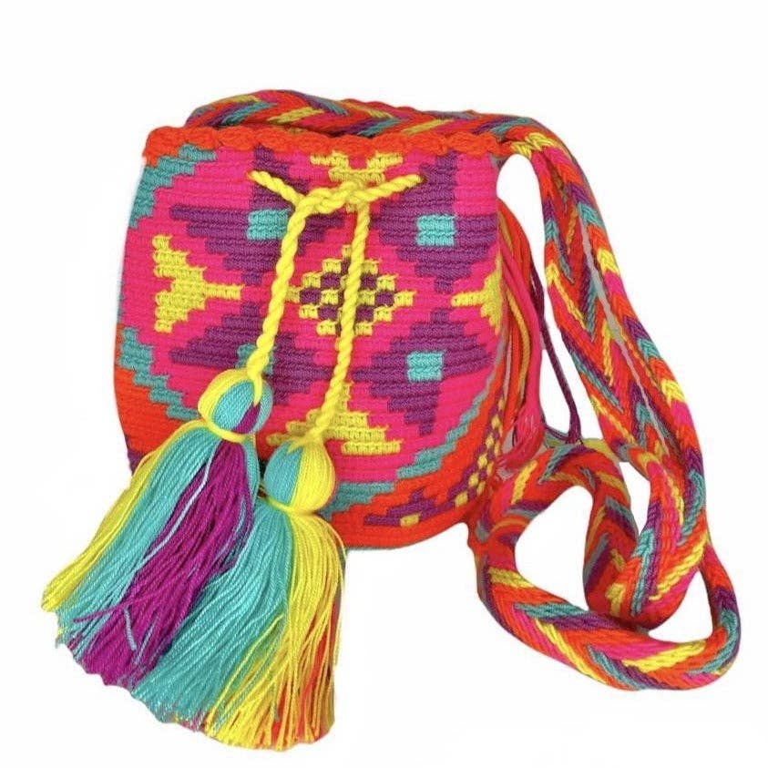Colorful 4U - Vente Sac à bandoulière – femme - Petits sacs au crochet colorés | Pochettes d'été pour femmes17
