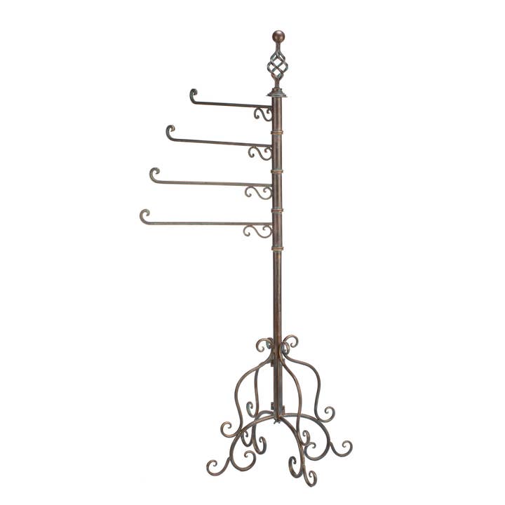Tripar International - Wholesale Coat Rack - 4 Arm Metal Swivel Rack