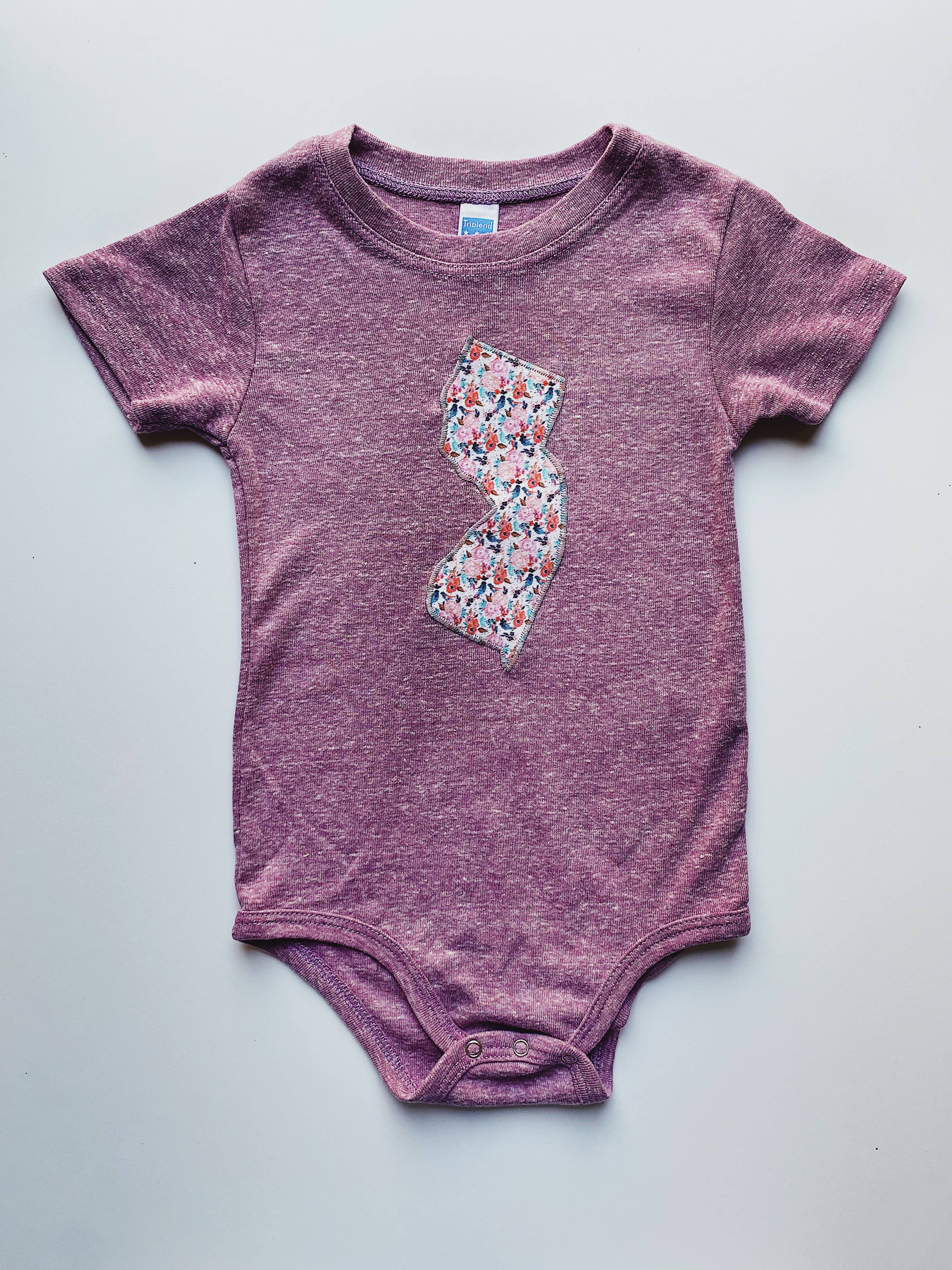 Vermont Tribe - Wholesale Bodysuit (Non-Footed) - Baby - New Jersey Baby Bodysuit - Purple1