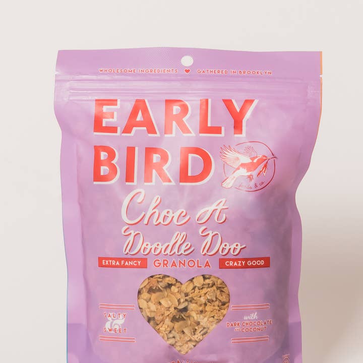 Early Bird Foods & Co. – wholesale Granola – Choc-a-Doodle-Doo Granola