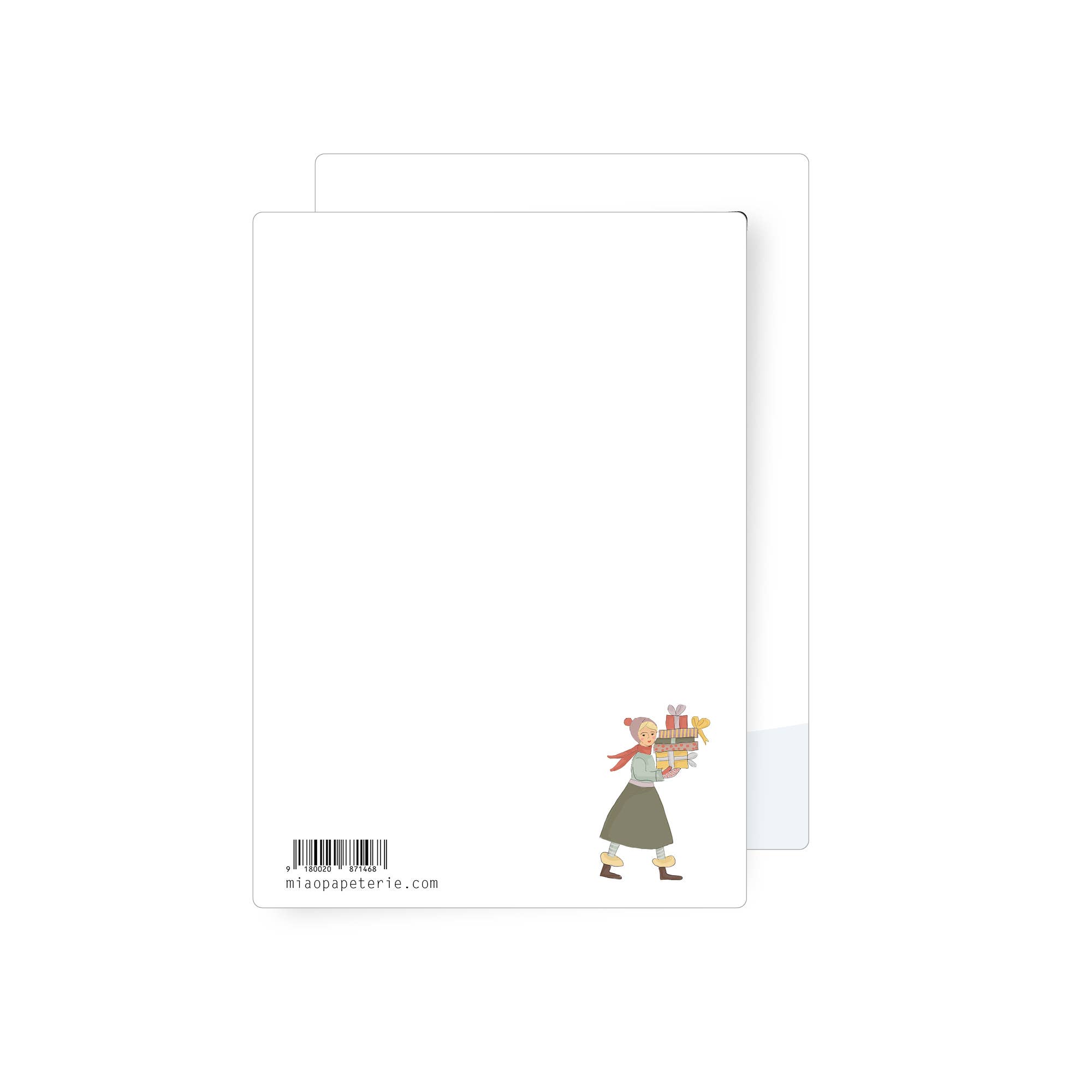 MIAO Papeterie - Wholesale Christmas Card - Christmas packages | postcard1