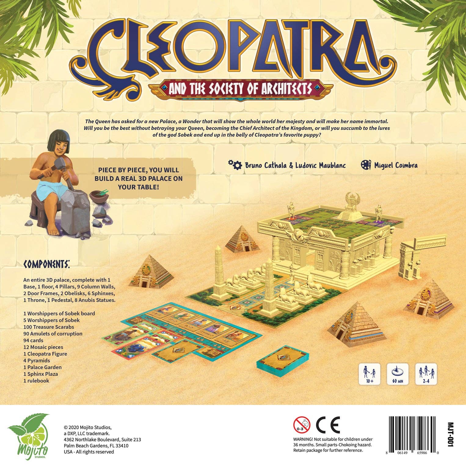 QMDirect - Wholesale Board Game - Cleopatra and the Society of Architects: Deluxe1