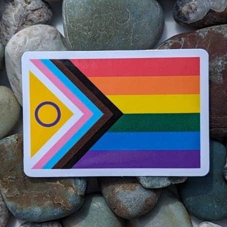 Intersex-Inclusive Progress Flag | Weatherproof for wholesale by PrismPressCo