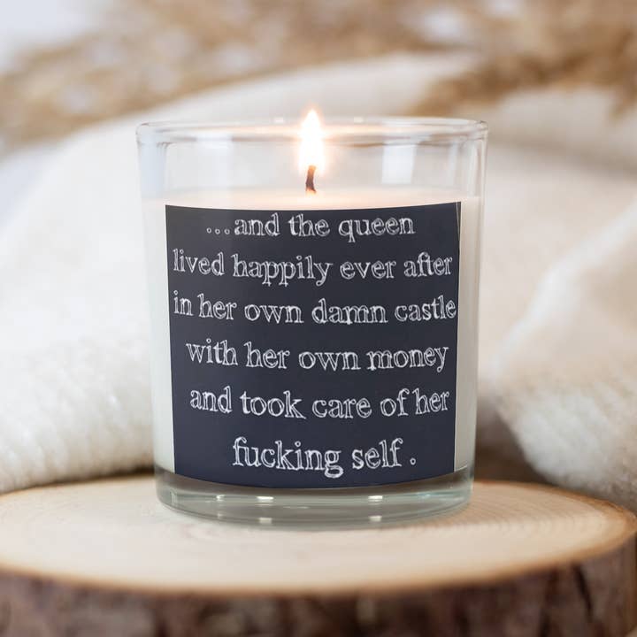 The Queen Lived; Premium Hand-Poured Vegan Soy Wax Candles  for wholesale by Emare Aroma