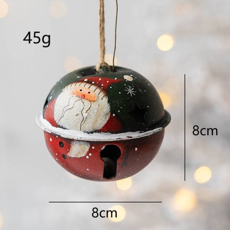 UZ Wholesale Store – Engroshandel Pynt – Retro distressed juleklokke dekorationer1