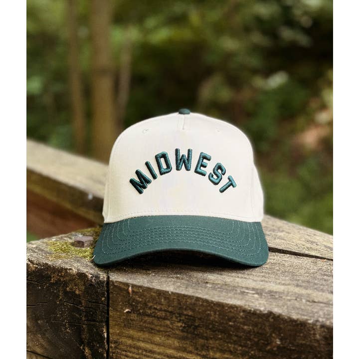 Jupmode - Wholesale Baseball Cap - Unisex - Midwest Two Tone Puff Embroidered Hat2